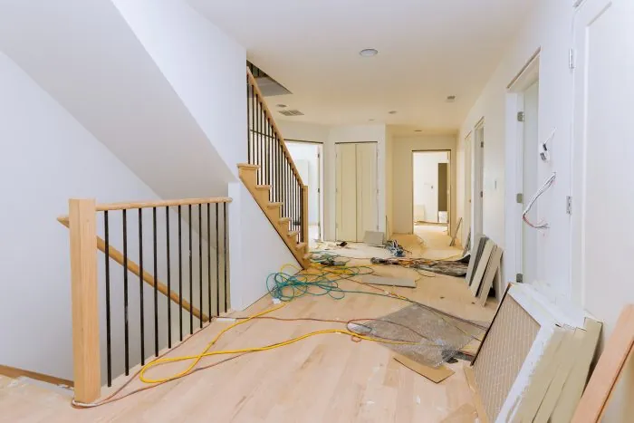 New construction cleaning